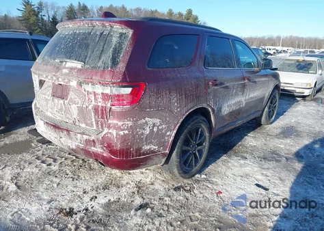 2018 Dodge Durango Gt Awd from USA, damaged, VIN 1C4RDJDG3JC355351